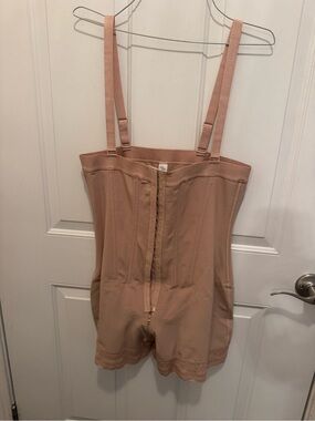Nude Shapewear One-Piece Bodysuit with Adjustable Straps-3X
